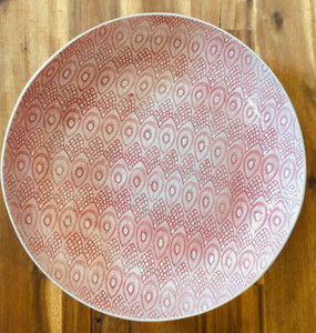 PIE DISH- Red