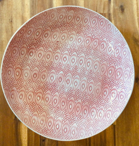 PIE DISH- Red