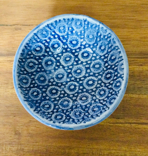 SALT DISH BLUE - 7cm