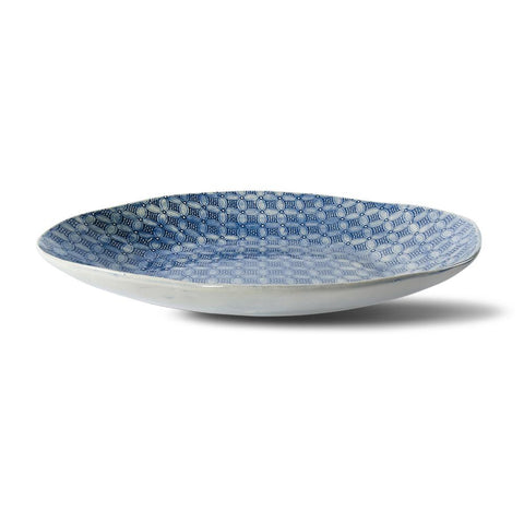 Pebble Oval Dish- Blue