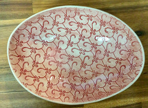 Etosha Dish Red- Medium