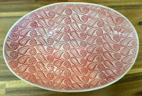 Etosha Dish Red- Large