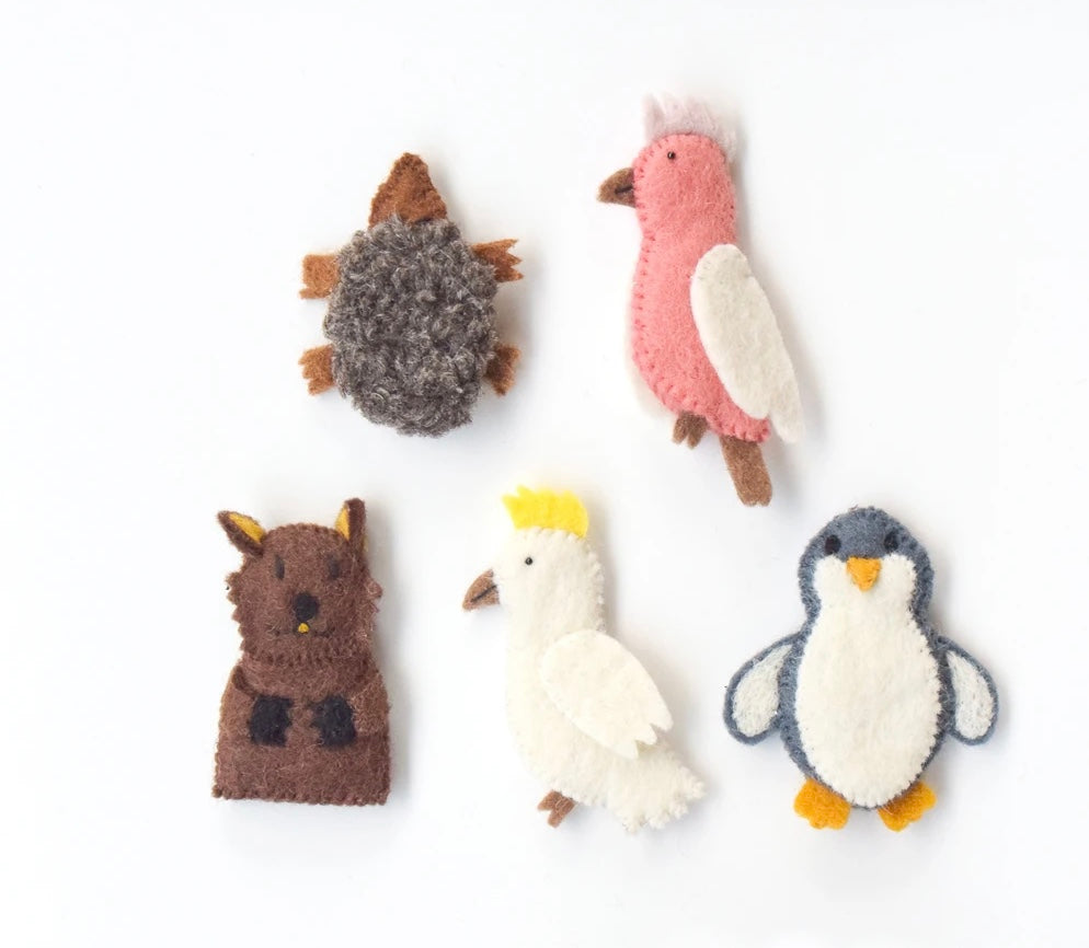 Australian Animals, Finger Puppet Set (B)