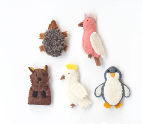 Australian Animals, Finger Puppet Set (B)