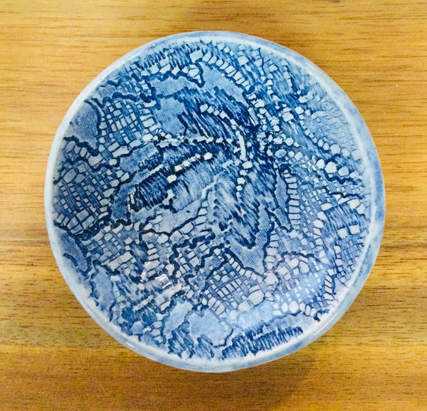 SALT DISH BLUE - 7cm