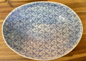 Etosha Dish Blue- Large