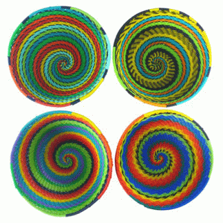 African Wire Bowl - Raimbow 12-13cm
